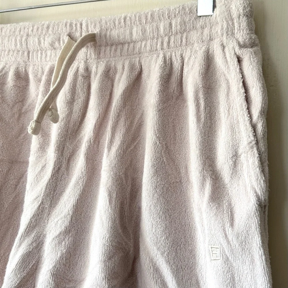 Everlane‎ Terry Cloth Relaxed Drawstring Short Orchid M Vacation Beach Summer